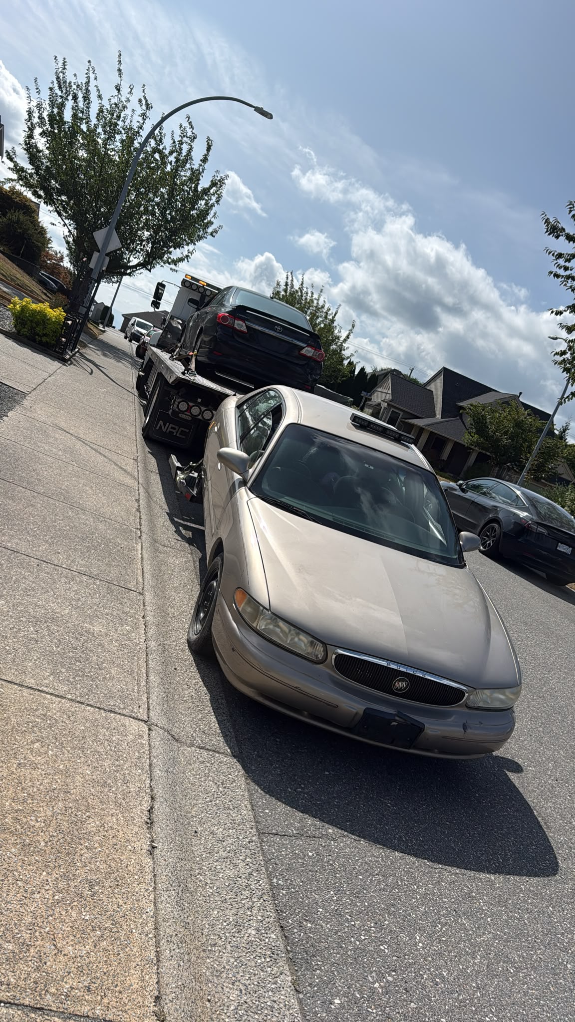 Noble Towing job in the Lower Mainland